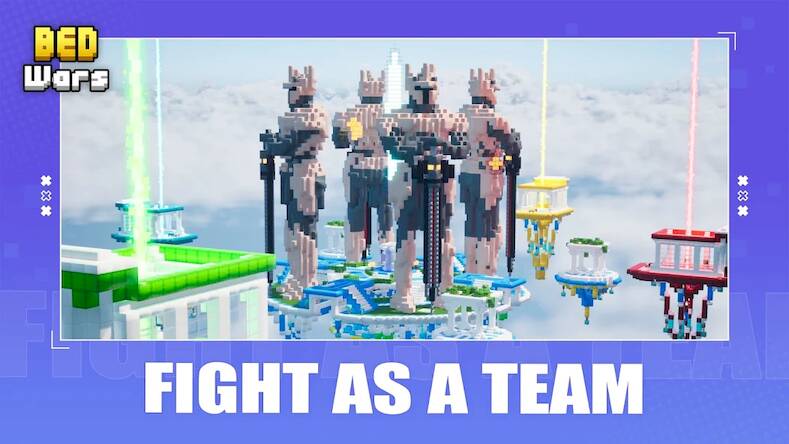 Скачать взломанную Garena Bed Wars [Бесплатные покупки] MOD apk на Андроид