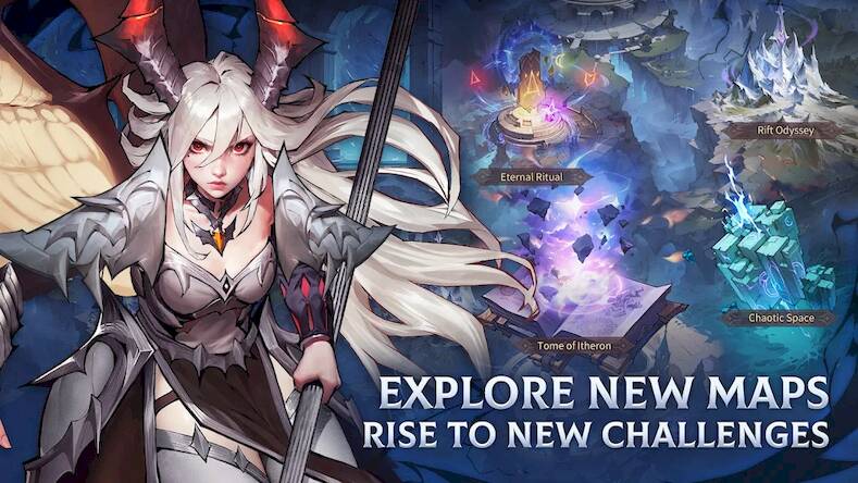Скачать взломанную Omniheroes [Много денег] MOD apk на Андроид