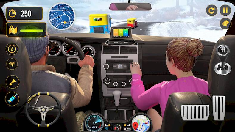 Скачать взломанную такси автомобиль Водитель 3d [Мод меню] MOD apk на Андроид