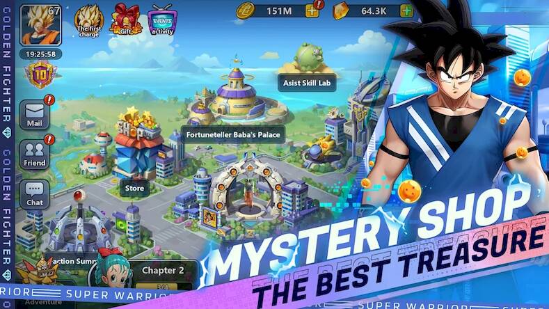 Скачать взломанную Strongest Fighting: Awakened [Много монет] MOD apk на Андроид