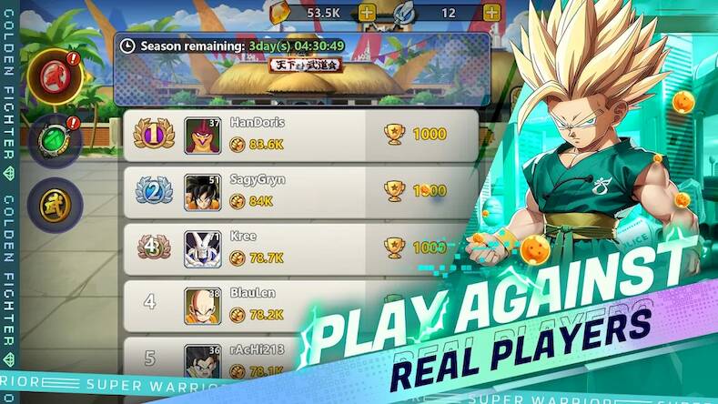 Скачать взломанную Strongest Fighting: Awakened [Много монет] MOD apk на Андроид