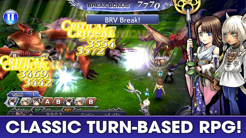 Скачать взломанную DISSIDIA FINAL FANTASY OO [Бесплатные покупки] MOD apk на Андроид