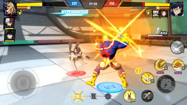 Скачать взломанную My hero academia：tsh-sea [Много денег] MOD apk на Андроид