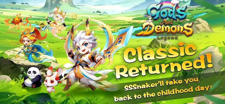Скачать взломанную Gods and Demons：Legend [Много денег] MOD apk на Андроид
