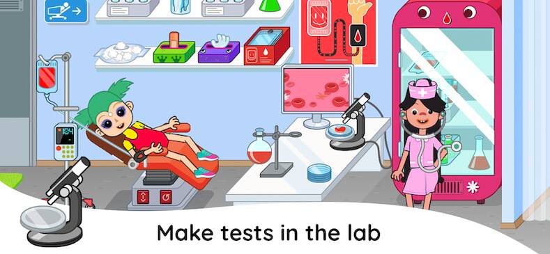 Скачать взломанную SKIDOS Hospital Games for Kids [Бесплатные покупки] MOD apk на Андроид