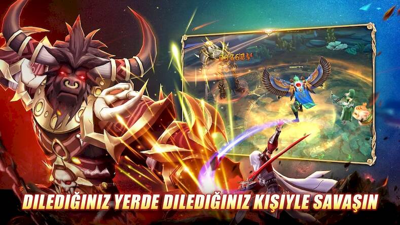 Скачать взломанную Lordların Savaşı [Много монет] MOD apk на Андроид