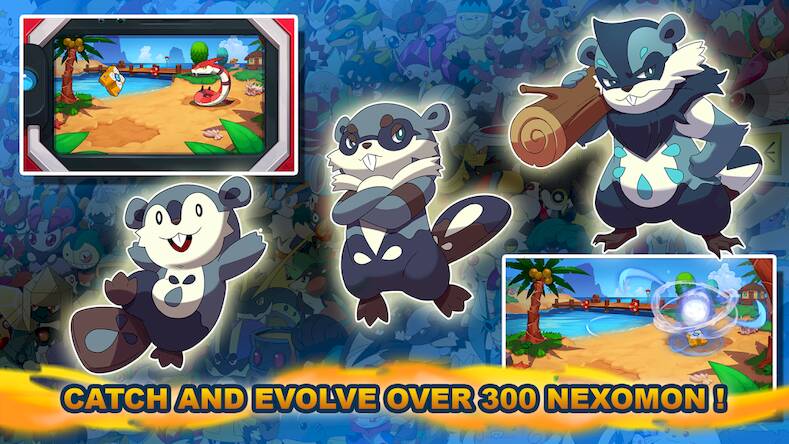 Скачать взломанную Nexomon [Бесплатные покупки] MOD apk на Андроид