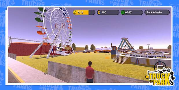 Скачать взломанную Truck Of Park Itinerante [Много монет] MOD apk на Андроид