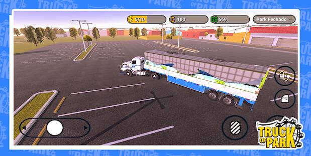 Скачать взломанную Truck Of Park Itinerante [Много монет] MOD apk на Андроид