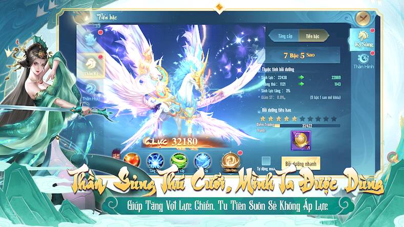 Скачать взломанную Tiên Lữ Kỳ Duyên - Tặng 12000K [Бесплатные покупки] MOD apk на Андроид