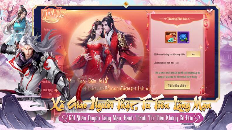 Скачать взломанную Tiên Lữ Kỳ Duyên - Tặng 12000K [Бесплатные покупки] MOD apk на Андроид