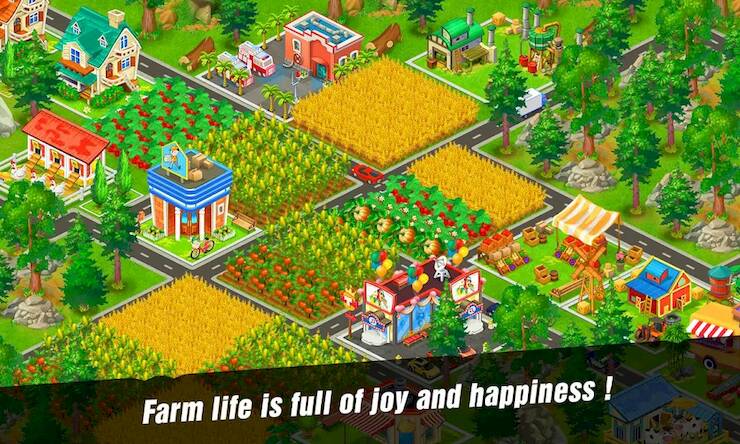 Скачать взломанную Fresh Farm royal [Много денег] MOD apk на Андроид