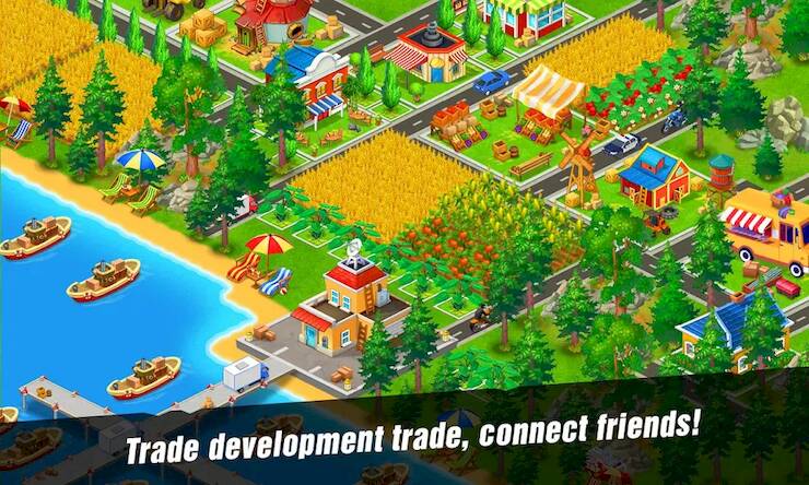 Скачать взломанную Fresh Farm royal [Много денег] MOD apk на Андроид