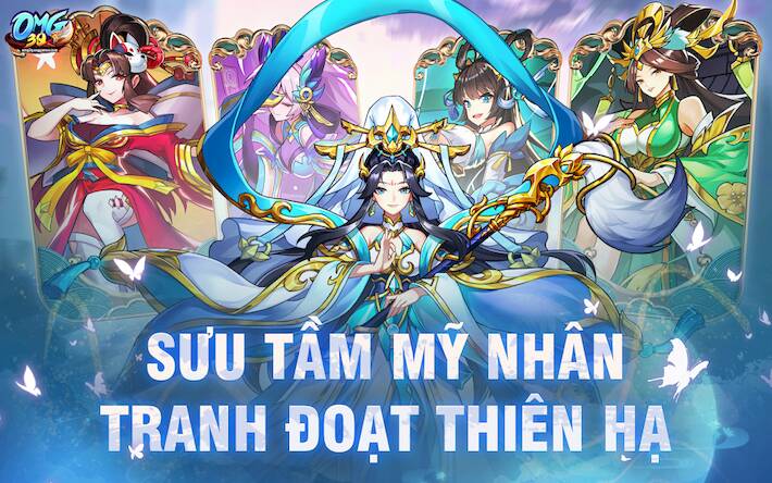 Скачать взломанную OMG 3Q - Đấu tướng Tam Quốc [Мод меню] MOD apk на Андроид