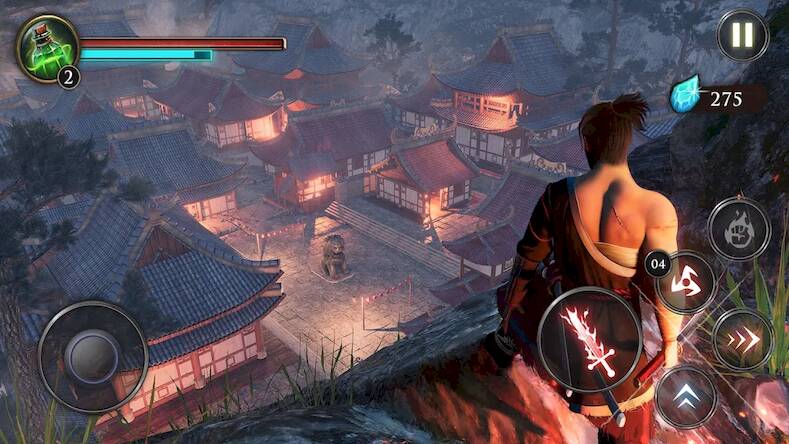Скачать взломанную Takashi Ninja Warrior Samurai [Мод меню] MOD apk на Андроид
