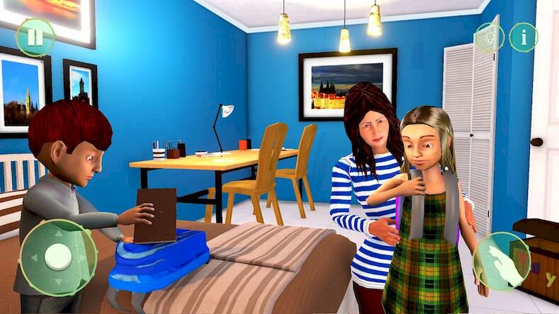 Скачать взломанную Family Simulator - Virtual Mom [Бесплатные покупки] MOD apk на Андроид