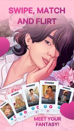 Скачать взломанную Winked: Episodes of Romance [Много монет] MOD apk на Андроид
