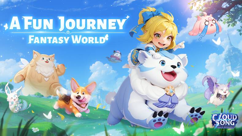 Скачать взломанную Cloud Song: Saga of Skywalkers [Бесплатные покупки] MOD apk на Андроид