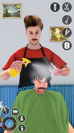 Скачать взломанную Hair Tattoo: Barber Salon Game [Бесплатные покупки] MOD apk на Андроид