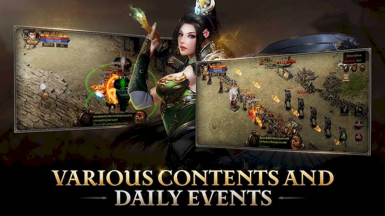 Скачать взломанную MIR2M : The Dragonkin [Много монет] MOD apk на Андроид
