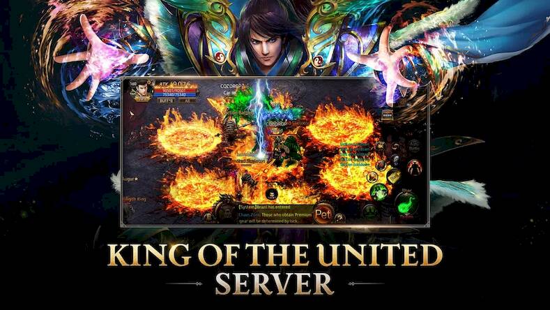 Скачать взломанную MIR2M : The Dragonkin [Много монет] MOD apk на Андроид