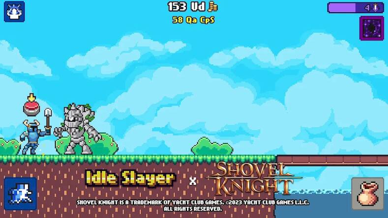 Скачать взломанную Idle Slayer [Мод меню] MOD apk на Андроид