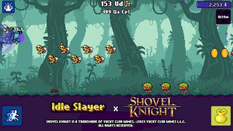 Скачать взломанную Idle Slayer [Мод меню] MOD apk на Андроид