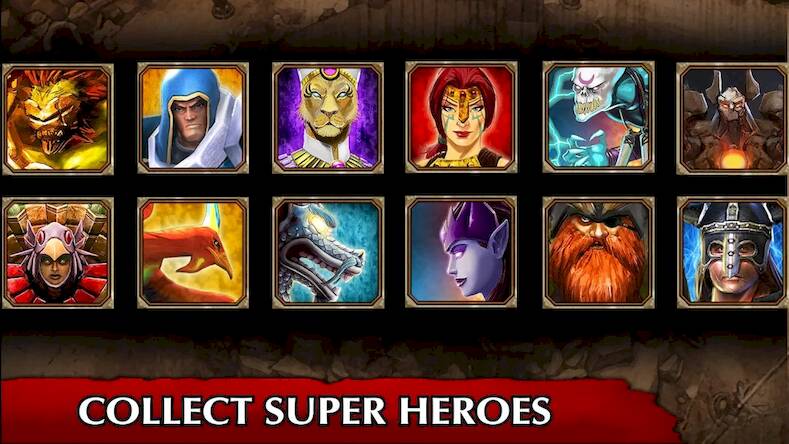 Скачать взломанную Legendary Heroes MOBA Offline [Много монет] MOD apk на Андроид