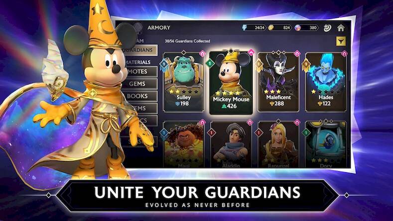 Скачать взломанную Disney Mirrorverse [Много монет] MOD apk на Андроид