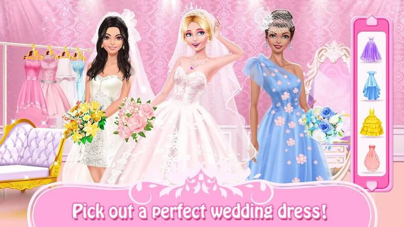 Скачать взломанную Makeup Games: Wedding Artist [Много денег] MOD apk на Андроид