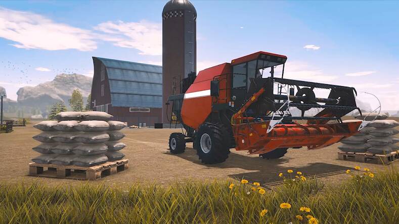 Скачать взломанную Игры про водителей тракторов [Много денег] MOD apk на Андроид