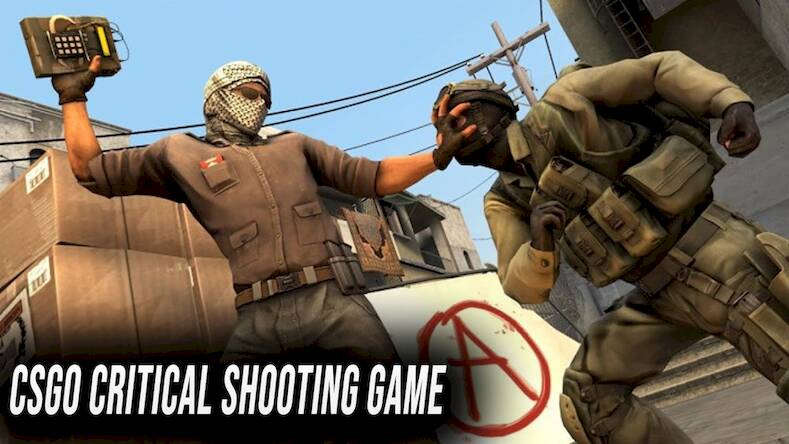 Скачать взломанную Counter-Strike CT-GO автоном [Мод меню] MOD apk на Андроид