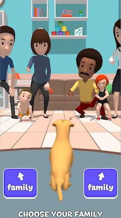 Скачать взломанную Dog Life Simulator [Бесплатные покупки] MOD apk на Андроид