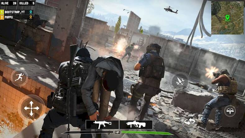 Скачать взломанную Современна Война Пистолет Игра [Много монет] MOD apk на Андроид