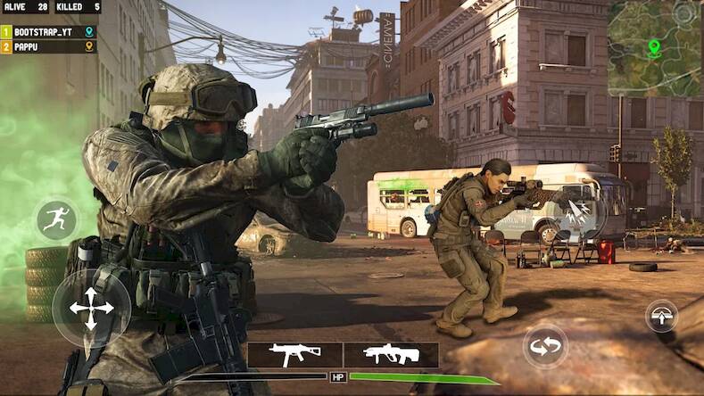 Скачать взломанную Современна Война Пистолет Игра [Много монет] MOD apk на Андроид