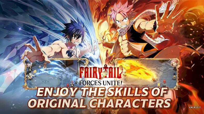 Скачать взломанную FAIRY TAIL: Forces Unite! [Мод меню] MOD apk на Андроид