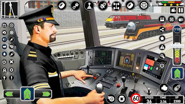 Скачать взломанную City Train Station-Train games [Много денег] MOD apk на Андроид