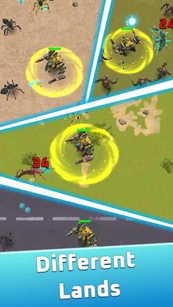 Скачать взломанную Mechlands: Survivor [Мод меню] MOD apk на Андроид
