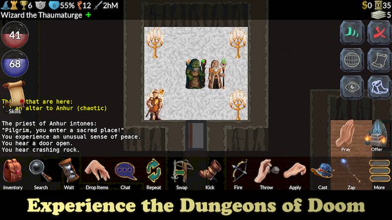 Скачать взломанную GnollHack [Бесплатные покупки] MOD apk на Андроид