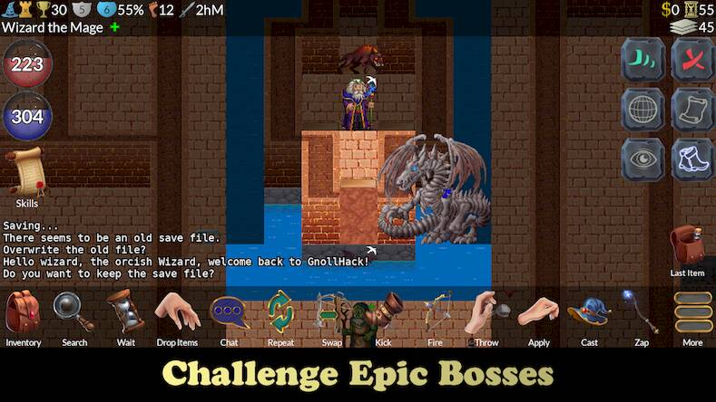 Скачать взломанную GnollHack [Бесплатные покупки] MOD apk на Андроид