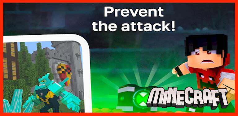 Скачать взломанную Update Ben 10 Mod Minecraft [Мод меню] MOD apk на Андроид