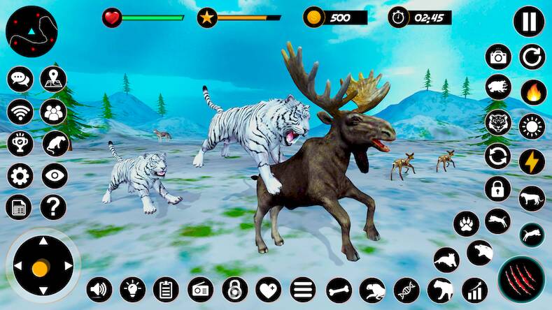 Скачать взломанную Игры Белый Тигр [Много денег] MOD apk на Андроид