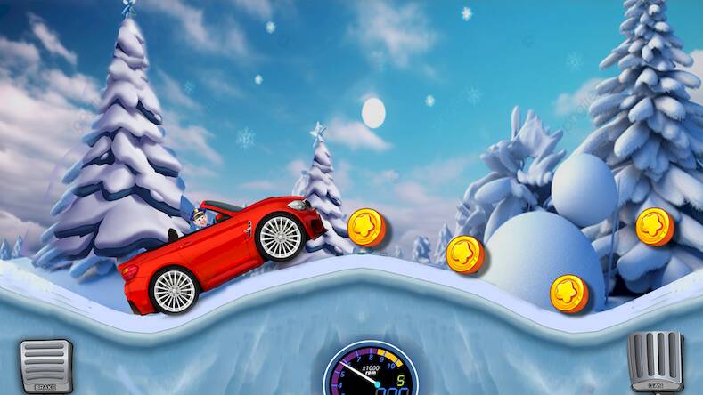 Скачать взломанную Car Driving Hill Racing Game [Много денег] MOD apk на Андроид