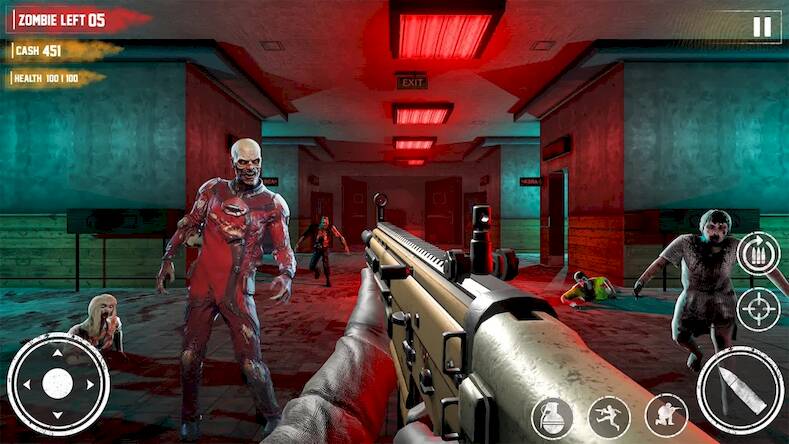 Скачать взломанную FPS Gun Shooting Game Gun Game [Много монет] MOD apk на Андроид