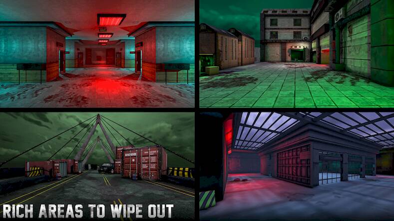 Скачать взломанную FPS Gun Shooting Game Gun Game [Много монет] MOD apk на Андроид
