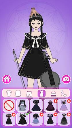 Скачать взломанную Anime Fashion: Dress Up Games [Много денег] MOD apk на Андроид