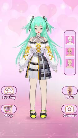 Скачать взломанную Anime Fashion: Dress Up Games [Много денег] MOD apk на Андроид