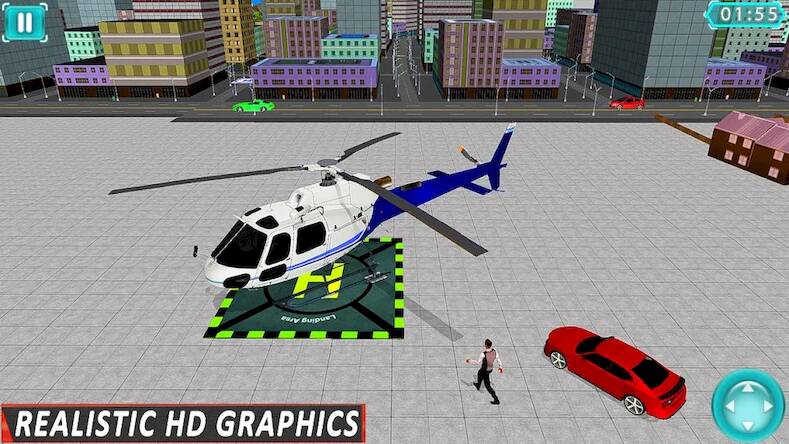 Скачать взломанную Helicopter Flying Adventures [Много денег] MOD apk на Андроид