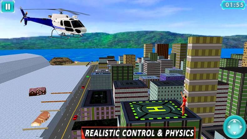 Скачать взломанную Helicopter Flying Adventures [Много денег] MOD apk на Андроид