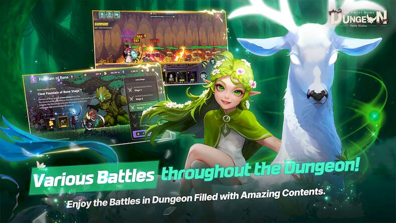 Скачать взломанную My Home Dungeon: Defense RPG [Много монет] MOD apk на Андроид